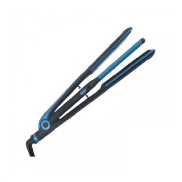 Placa ceramica 2 in1 pentru creponat si indreptat parul