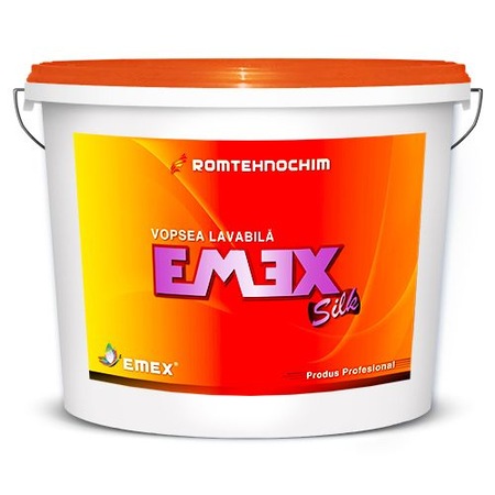 Vopsea Lavabila Satinata Emex Silk Alb Bidon 60 Litri Emag Ro