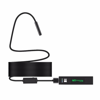 Camera Endoscop wireless, Wi-fi, HD 1200P, Waterprof, Soft 5 metri, pentru inspectie video, compatibil cu Android, IOS Camera Endoscop wireless, Wi-fi, HD 1200P, Waterprof, Soft 5 metri, pentru inspectie video, compatibil cu Android, IOS