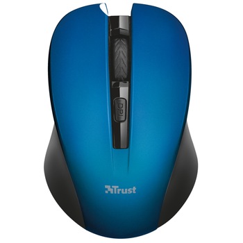 Mouse wireless Trust Mydo silent click, Albastru Mouse wireless Trust Mydo silent click, Albastru