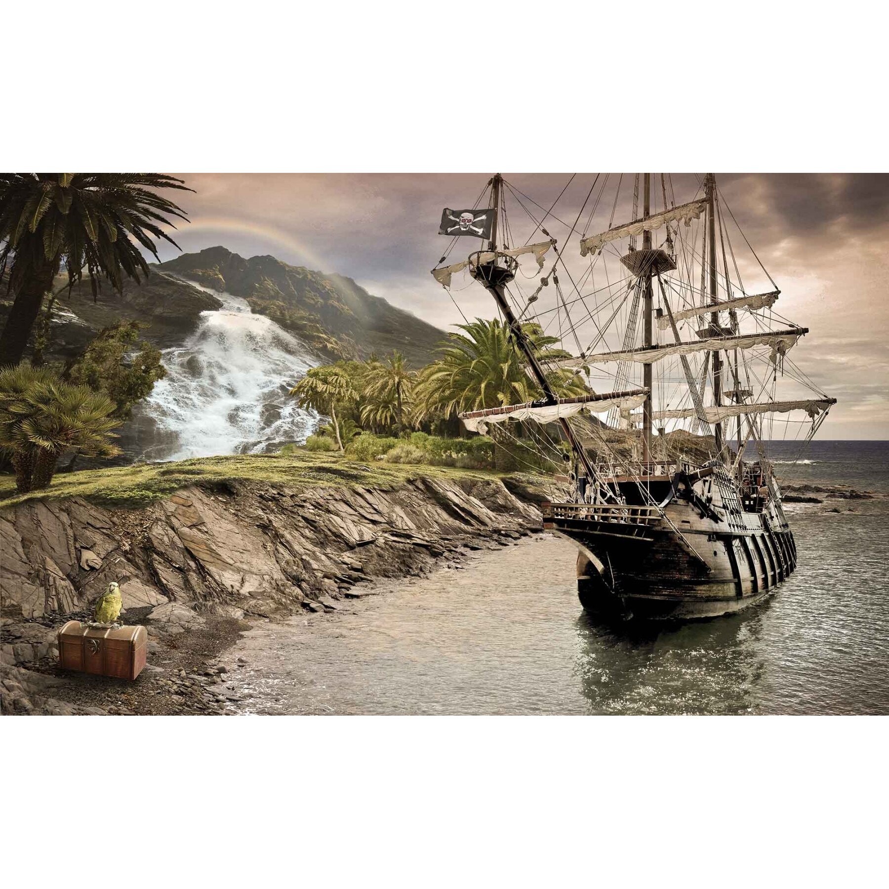 Fototapet DEGRETS 83646 Nava piratilor 184x254cm