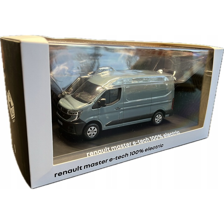 Renault Master E-Tech electric 1:43 méretarányú modellautó, fekete