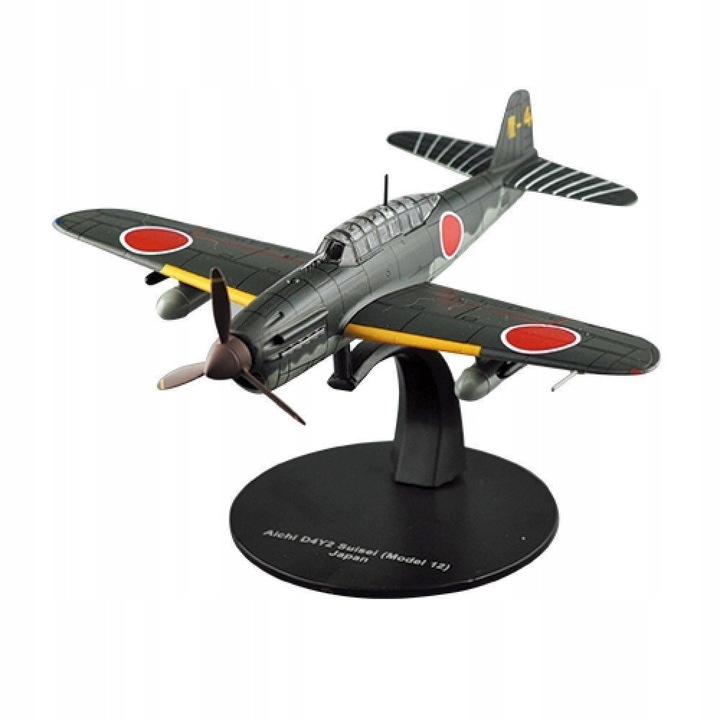 DeAgostini D4Y2 Judy 1944 repülőgép modell fém 1:72