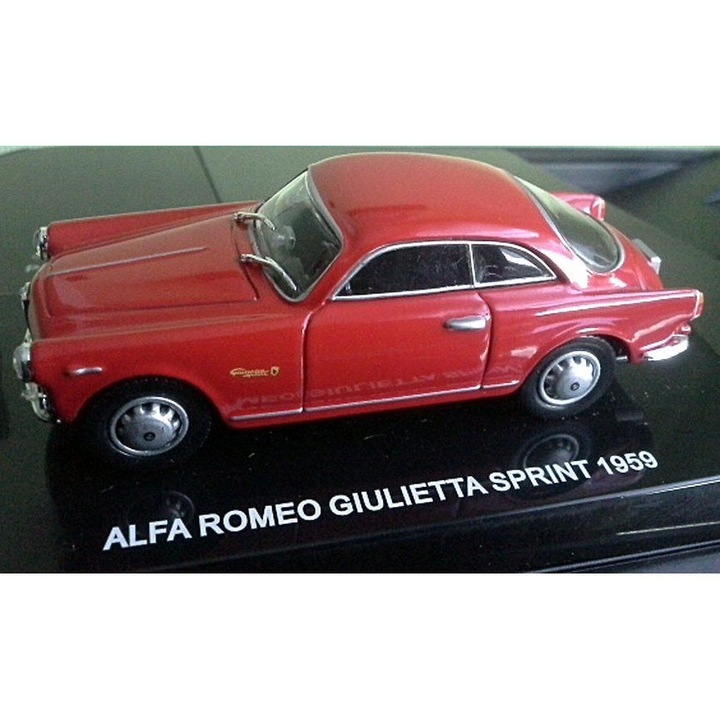 Modellautó Alfa Romeo Giulietta Sprint 1959 Solido fém 1:43