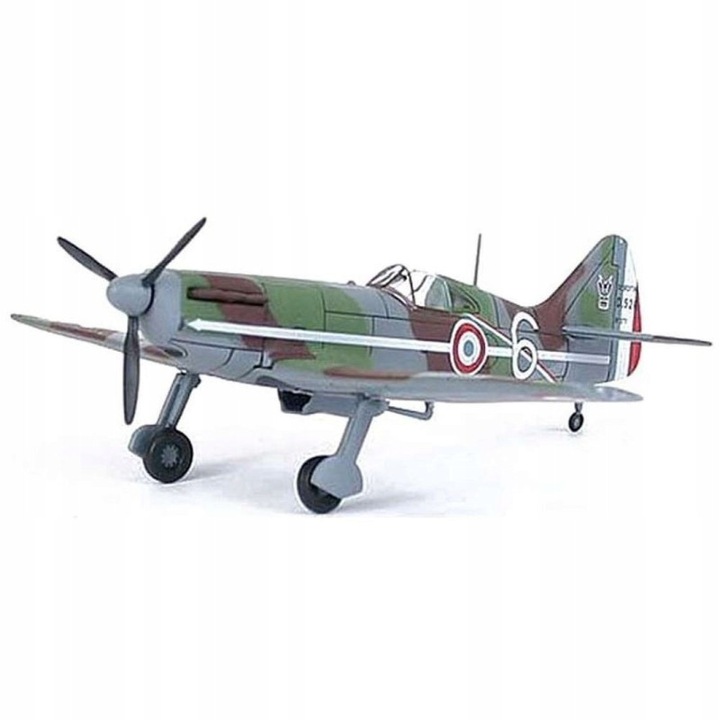 DeAgostini D.520 fém repülőgép modell, 1:72, kék, 1940