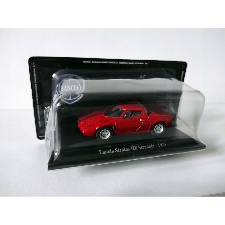 Modellautó Hachette Lancia Stratos HF Stradale 1973 fém 1:43