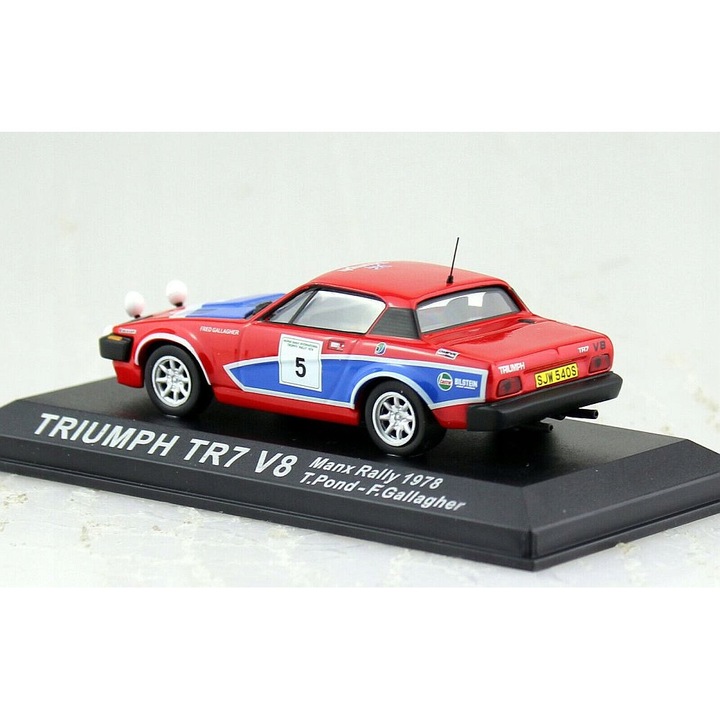 Modell fém Triumph TR7 V8 Manx Rally 1978 Altaya 1/43