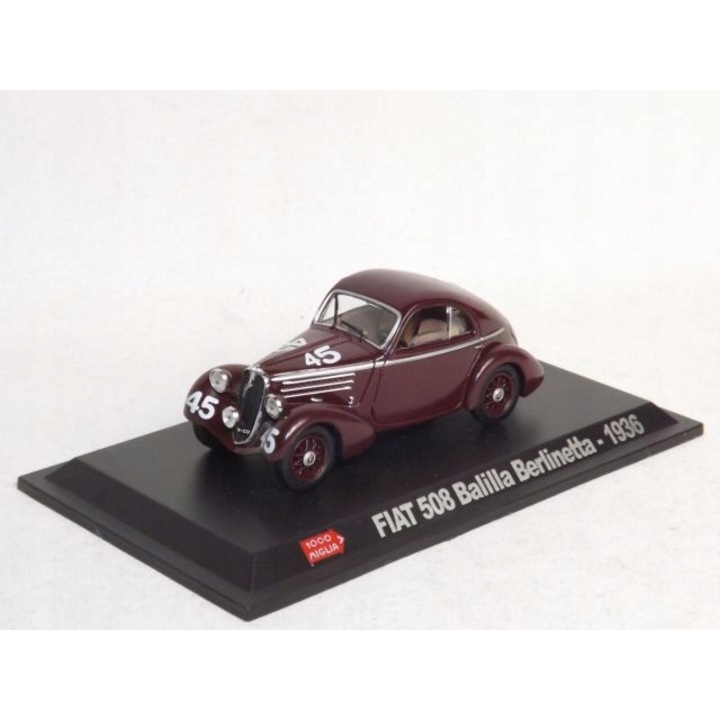 Ixo FIAT 508 Balilla 1936 fém modellautó 1:43
