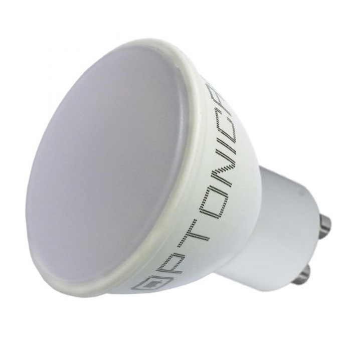 LED SMD Крушка GU10 OPTONICA,7W,димираща,38*,неутрална светлина