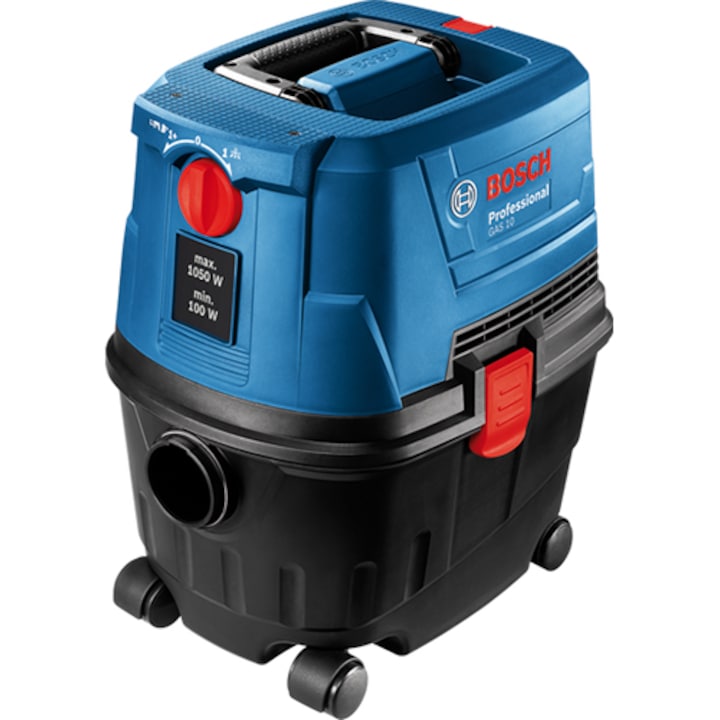 Bosch Professional GAS 15 nedves/száraz porszívó, 1100W, 15 l, fúvófunkcióval