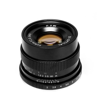 Obiectiv manual 7Artisans 35mm F2.0 negru pentru Sony E-mount Obiectiv manual 7Artisans 35mm F2.0 negru pentru Sony E-mount