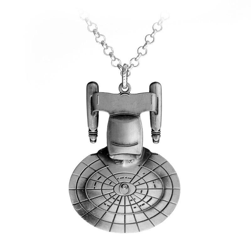 Lantisor Cu Pandantiv Star Wars 7 Spacecraft Argintiu, Argintiu