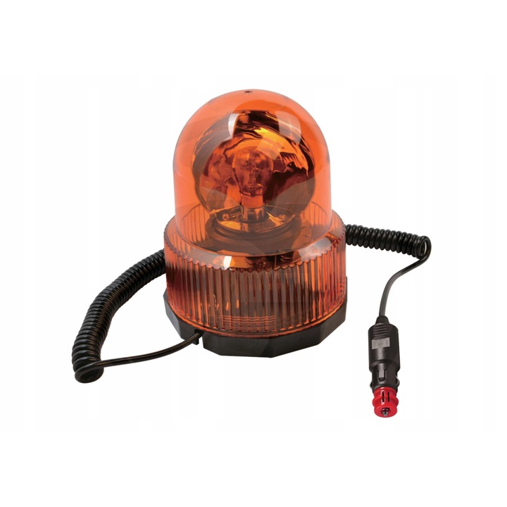 Lampa de semnalizare LED 12V cu magnet