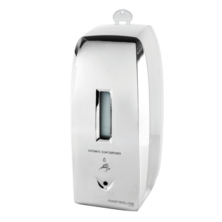 Dozator automat sapun lichid Bisk AK3 crom 95x205x93mm 500ml