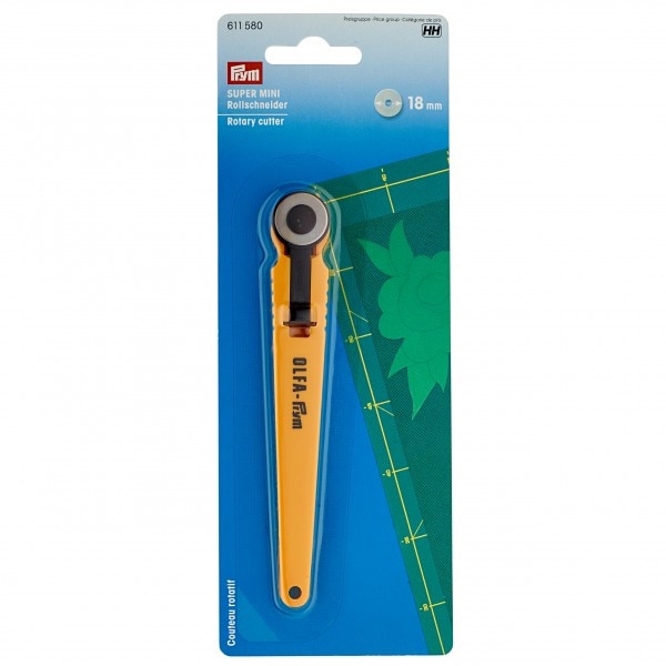 Cutter circular profesional pentru tesaturi si modelaj. Sistem retractabil protectie lama dupa utilizare