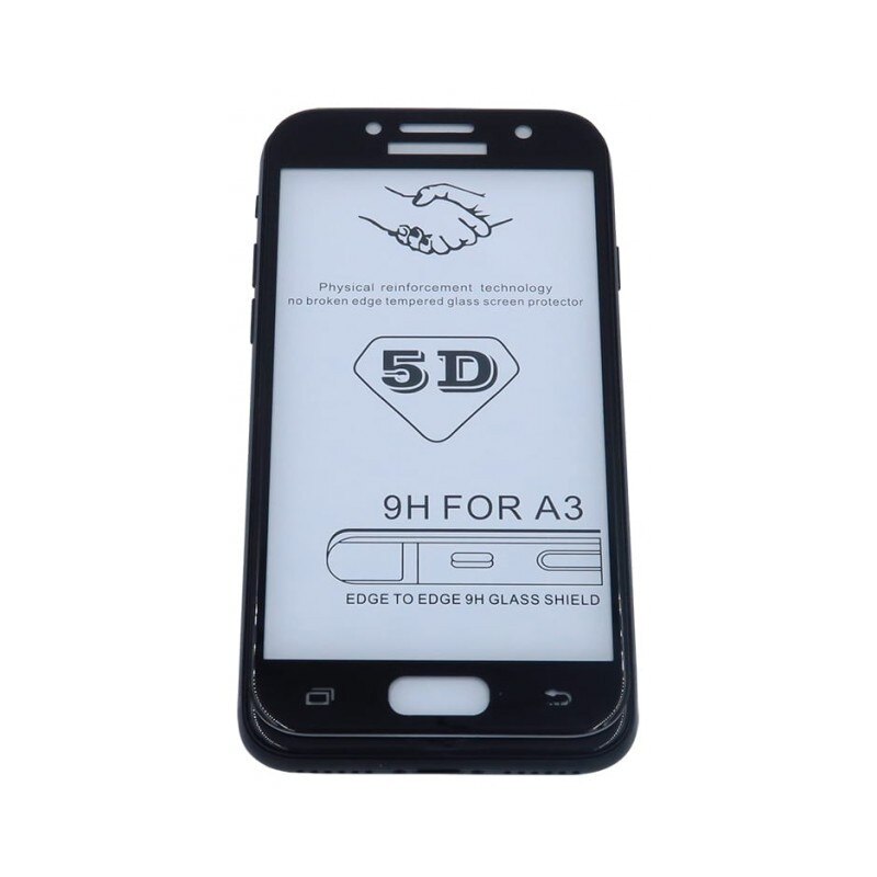 Folie Sticla Samsung A3 2017 Flippy 5D Negru