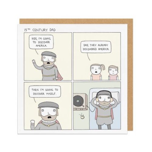 Felicitare - 15th Century Dad