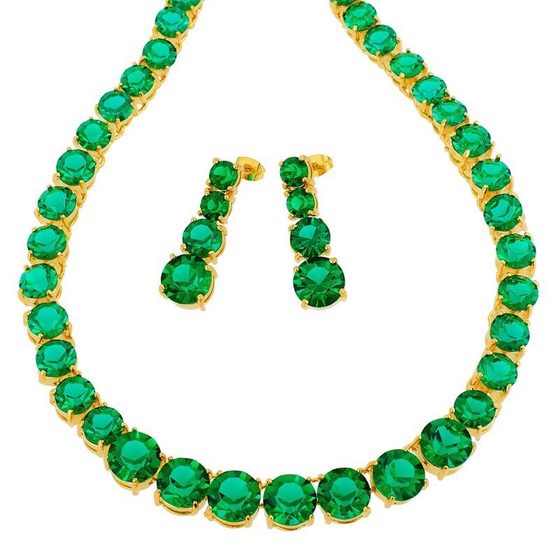Set bijuterii Luxury Glamour Emerald