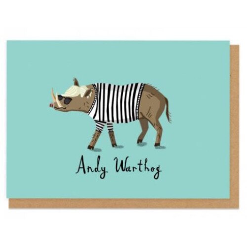 Felicitare - Andy Warthog