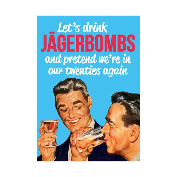 Felicitare - Let's Drink Jagerbombs