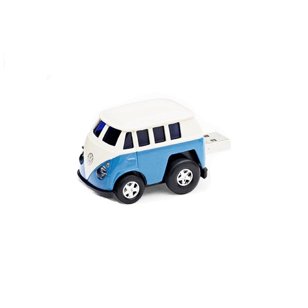 USB Stick VW Bus 8 GB, Volkswagen, Alb/Albastru