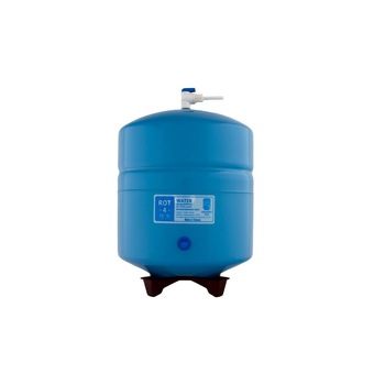 Rezervor din otel pentru sisteme de filtrare cu osmoza inversa ROT4 Albastru Rezervor din otel pentru sisteme de filtrare cu osmoza inversa ROT4 Albastru