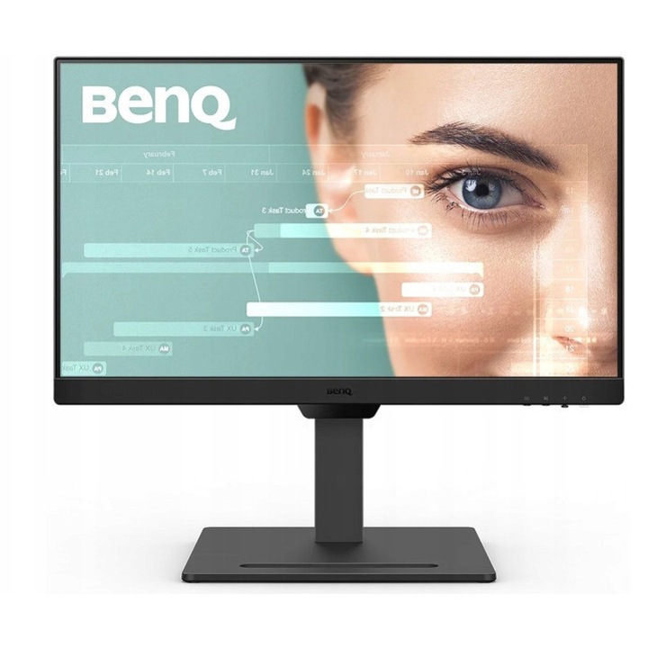 Monitor BenQ GW2490T 23.8", IPS, 100Hz, negru, 54x37.4x24.1cm