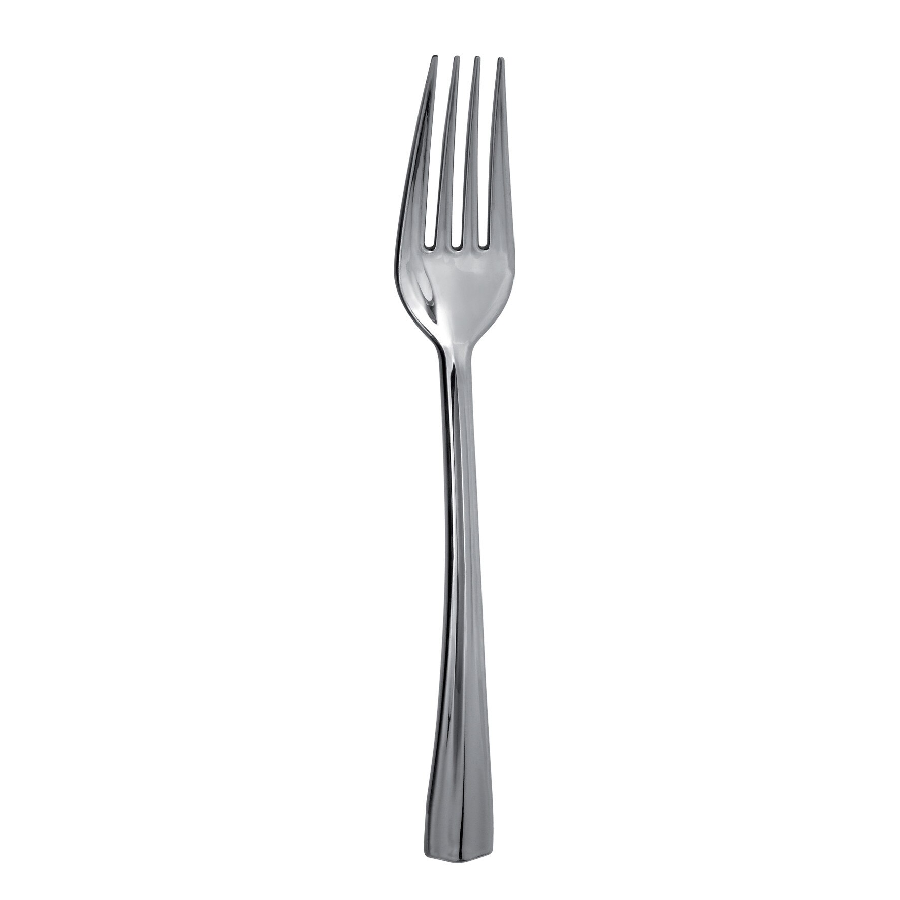 Furculita lux cromata Gold Plas , 185 mm, 25 bucati/set PS