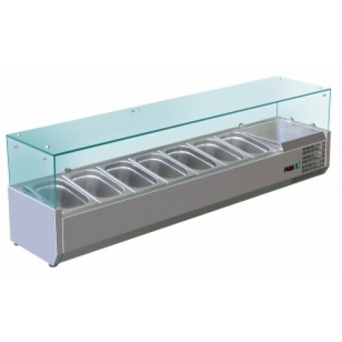 Vitrina de ingrediente, capacitate 44 litri, putere 150 W, Bexon