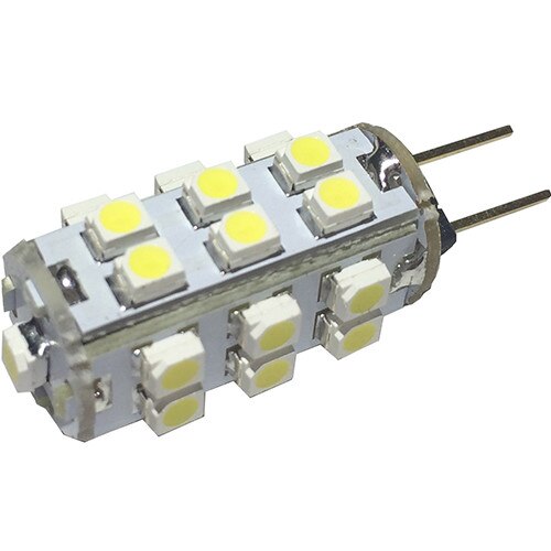 Bec LED G4 1.2W 6000K SMD 12V alb rece