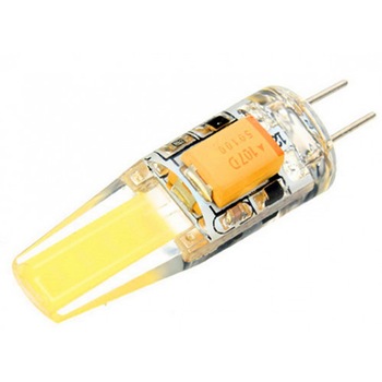 Bec LED G4 12V 2W 3000K alb calda COB Bec LED G4 12V 2W 3000K alb calda COB