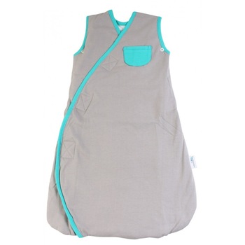 Sac de dormit multifunctional Grey Turquoise Elephant Travel 18-36 luni 2.5 Tog Sac de dormit multifunctional Grey Turquoise Elephant Travel 18-36 luni 2.5 Tog