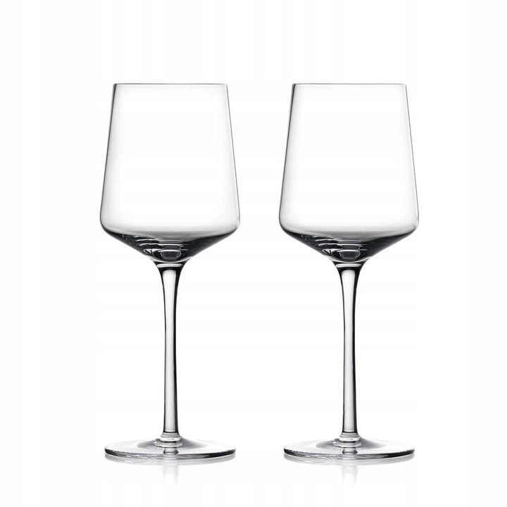 Set 2 pahare vin alb Zone Denmark 300 ml cristal fara plumb 8x21cm