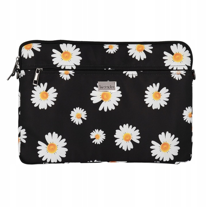 Geanta laptop Wonder 13-14 inch negru 35.5x25cm