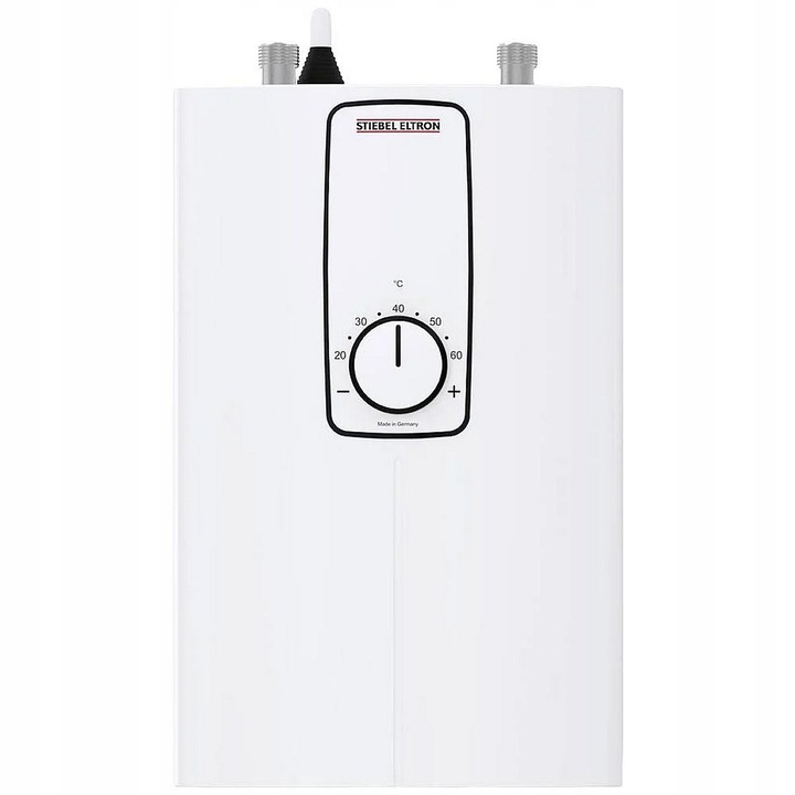 Stiebel Eltron DCE Compact elektromos vízmelegítő, elektronikus, fehér, 29.3x18.8x9.9cm, 11/13.5kW