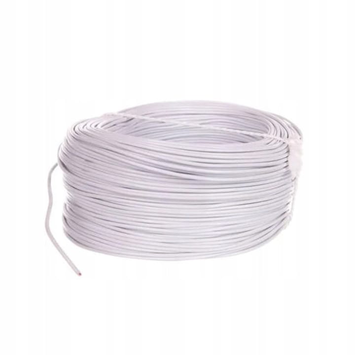 Cablu electric Elektrokabel LGY 0,75mm2 alb 100m