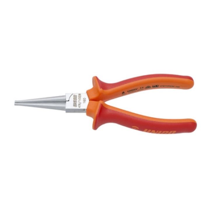 Szigetelt kerek csőrű fogó - 476/1VDEBI - UNIOR - 140