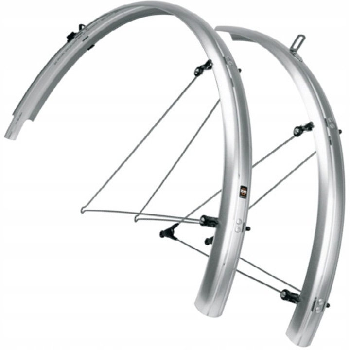 Set aparatori noroi SKS Bluemels Basic 35mm 28" argintiu