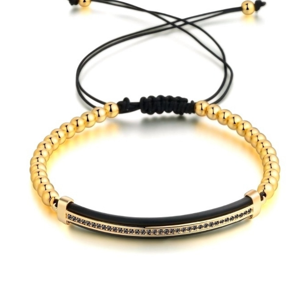 Bratara Brooks Riviere Gold Plated