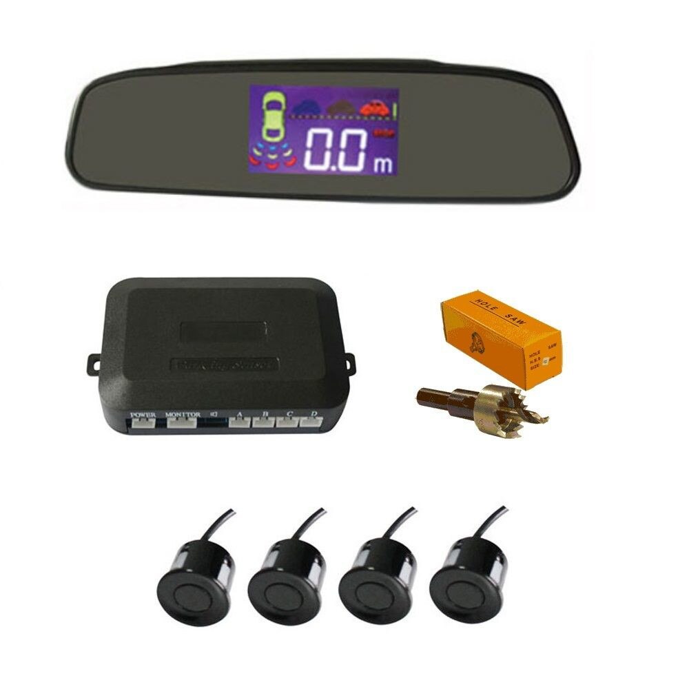 Senzori parcare cu display in oglinda A677