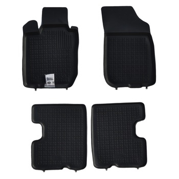 Covoare / Covorase cauciuc DACIA Logan I 2004-2012 presuri stil tip tavita Rezaw Covoare / Covorase cauciuc DACIA Logan I 2004-2012 presuri stil tip tavita Rezaw