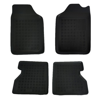 Covoare / Covorase cauciuc RENAULT Kangoo I 1997-2007 presuri stil tip tavita Rezaw Covoare / Covorase cauciuc RENAULT Kangoo I 1997-2007 presuri stil tip tavita Rezaw