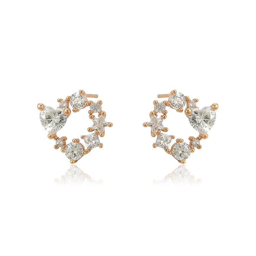 Cercei placati cu aur Victoria