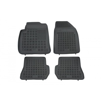 Covorase Presuri Auto Negru din Cauciuc FORD Fiesta VI 11/2005-07/2008, Fusion I 11/2005 Covorase Presuri Auto Negru din Cauciuc FORD Fiesta VI 11/2005-07/2008, Fusion I 11/2005