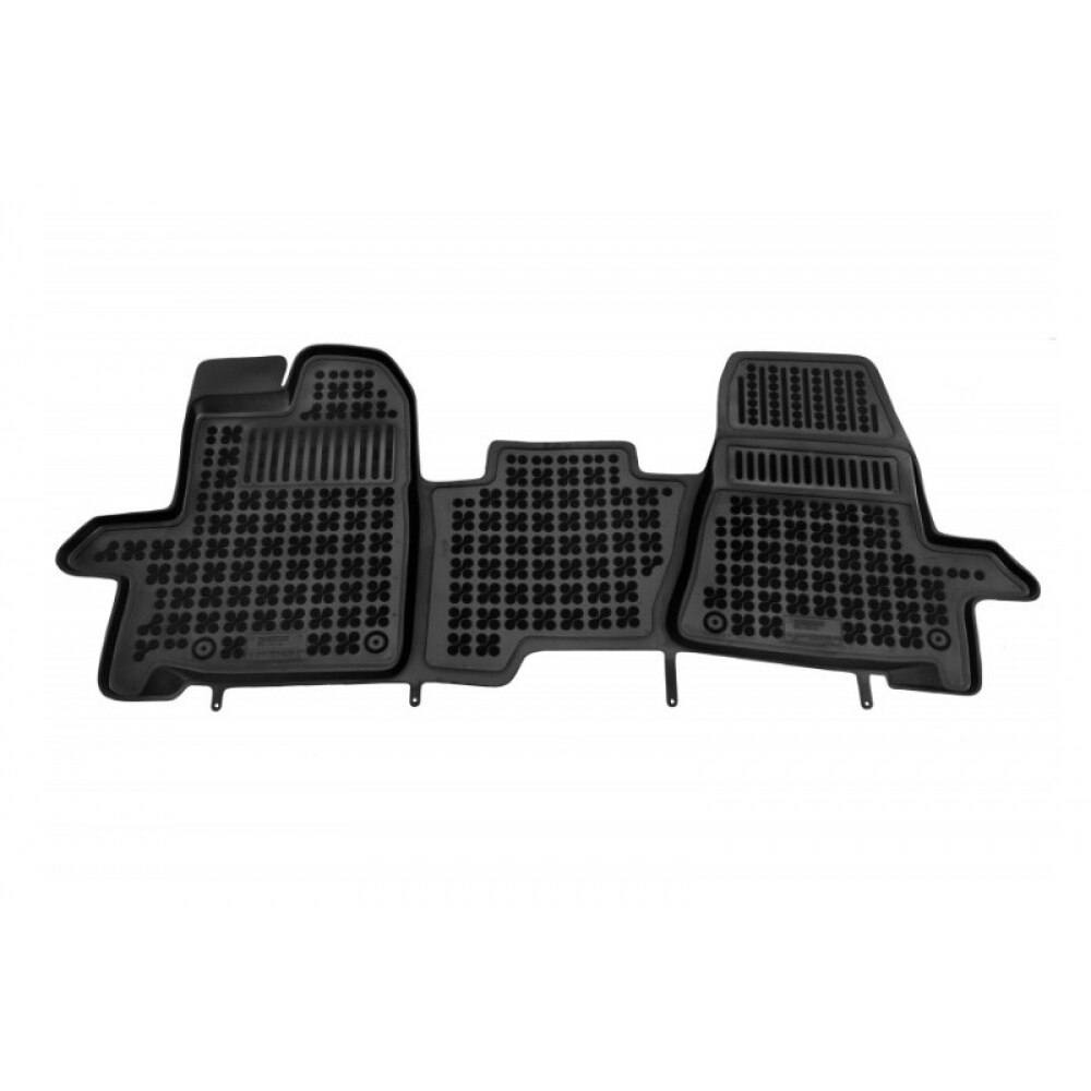 Covorase Presuri Auto Negru din Cauciuc FORD Transit Custom 2013-