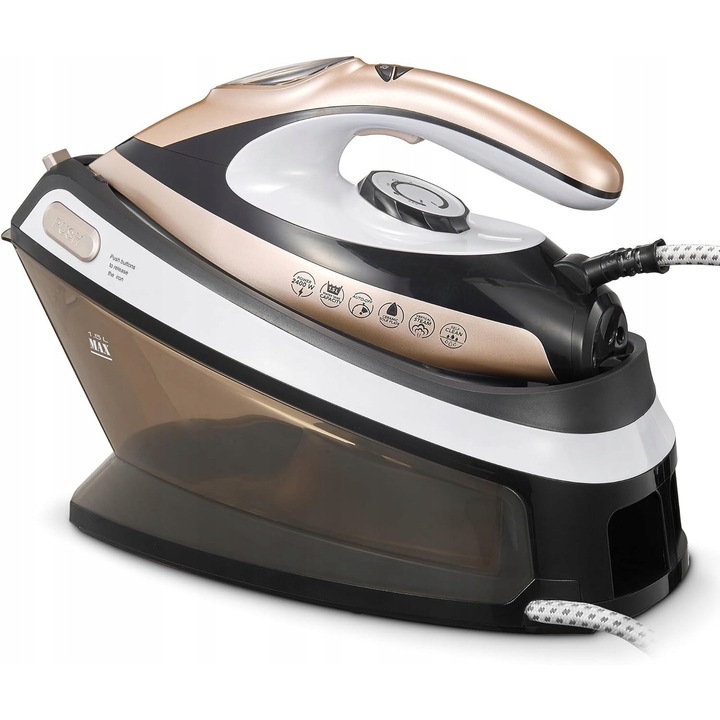 Statie de calcat cu abur 2400W 5,5 bar 1,5 l ceramica