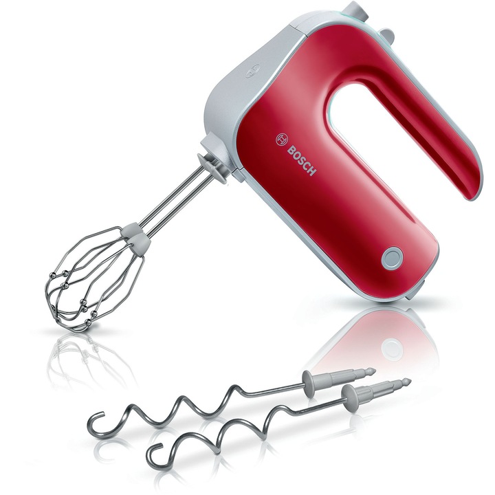 Bosch MFQ40303 kézi mixer, 500 W, 5 sebesség + turbó, piros