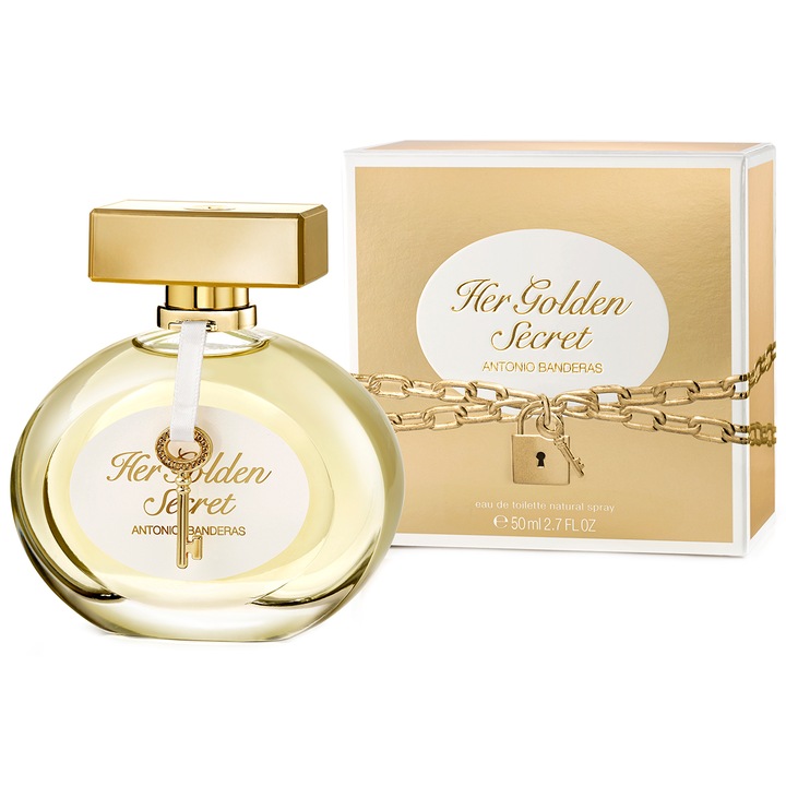 Antonio Banderas Her Golden Secret Női parfüm, Eau de Toilette, 50 ml