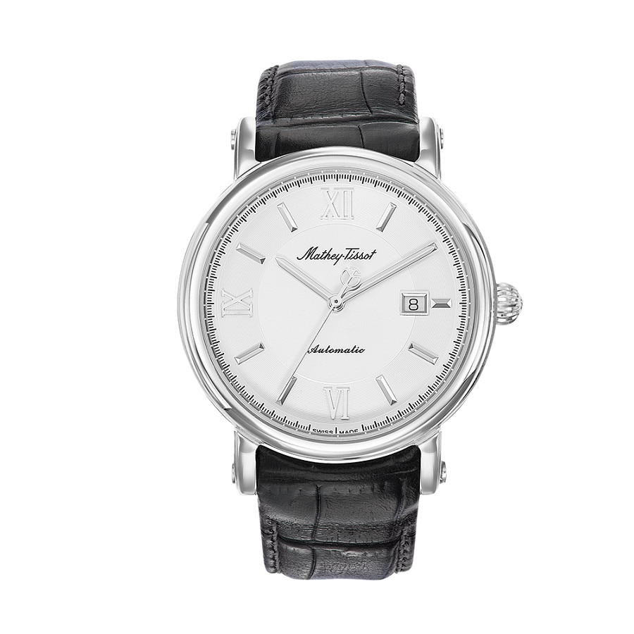 Ceas Mathey Tissot Retro Renaissance Automatic Alb/Argintiu