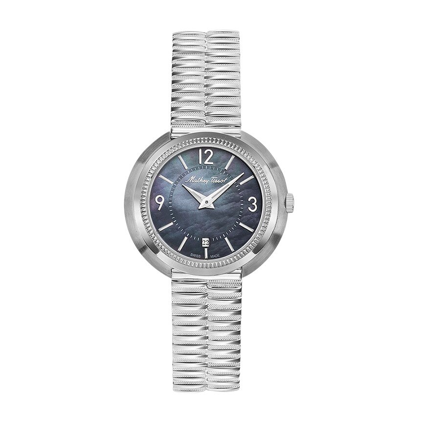 Ceas Mathey Tissot Lutenzia argintiu/negru